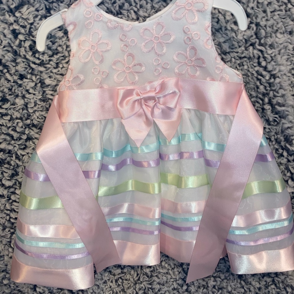 Bonnie Baby Easter 3-6 Month Baby Girl Dress